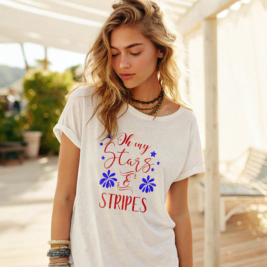 Oh My Stars And Stripe - DTF Transfer