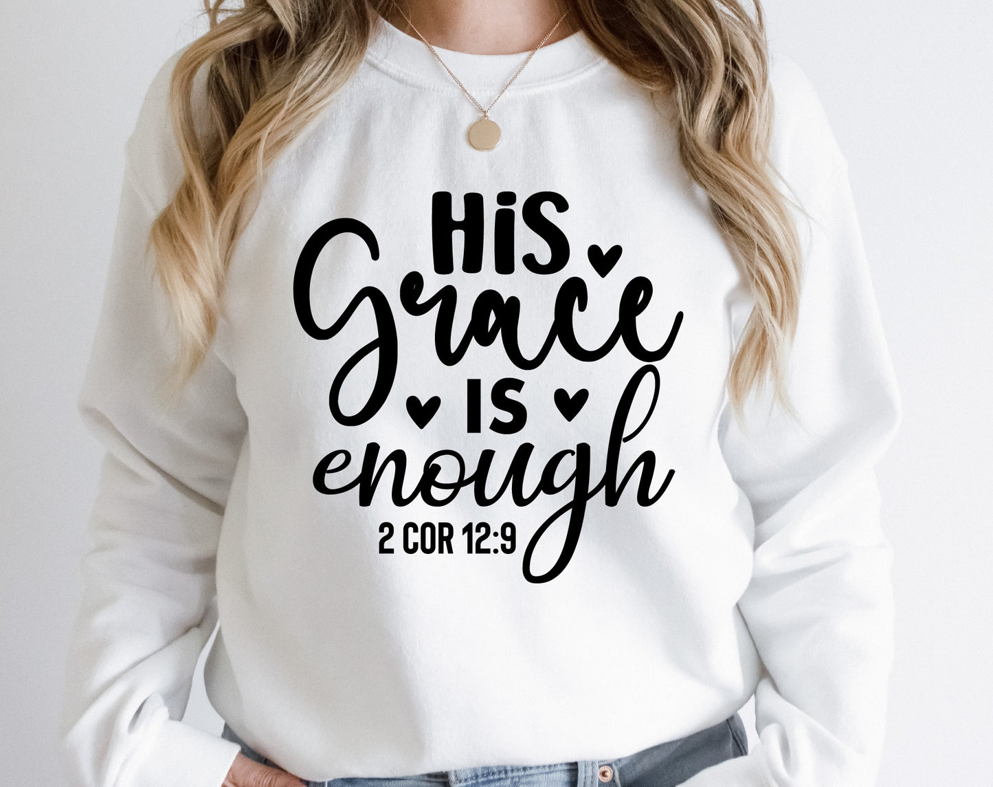 His Grace is Enough - DTF Transfer