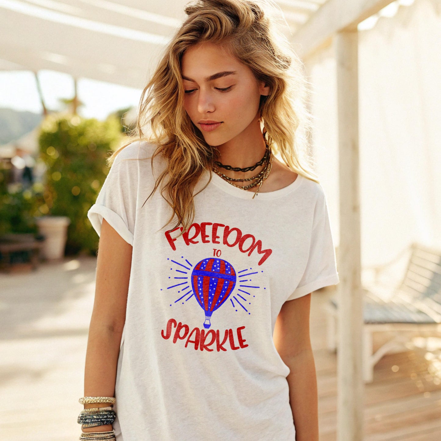 Freedom To Sparkle - DTF Transfer