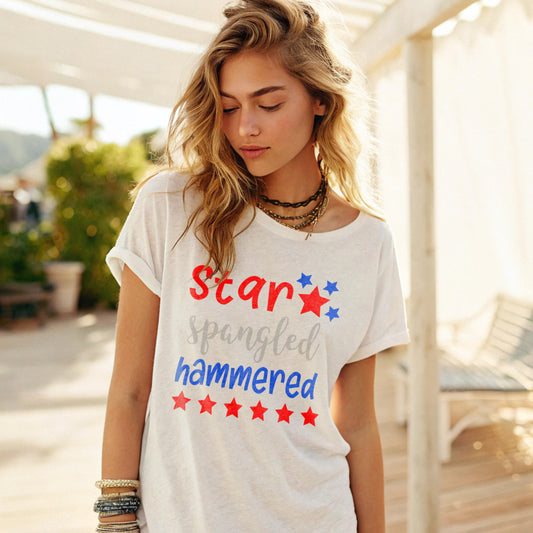 Star Spangled Hammered - DTF Transfer