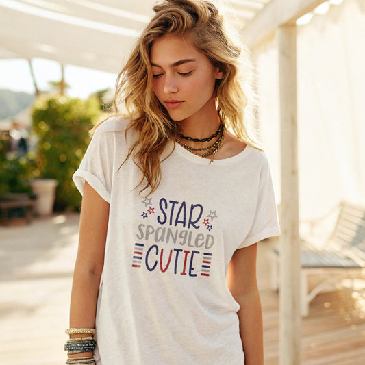 Star Spangled Cutie - DTF Transfer