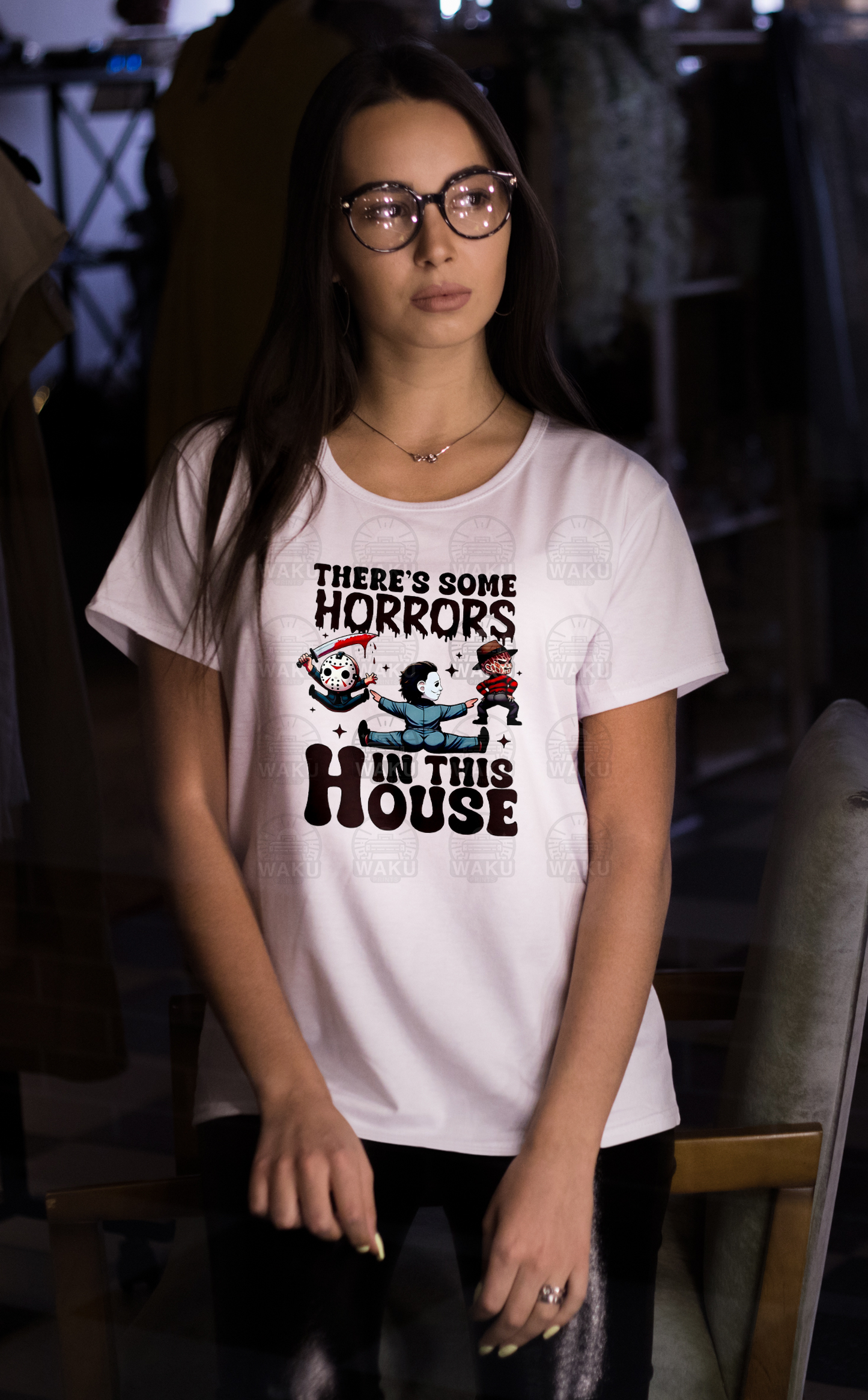 There Some Horrors In This House Jason and Freddy  - DTF Transfer