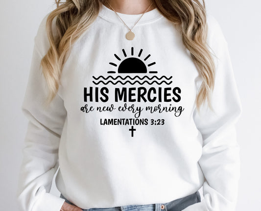His Mercies Are New Every Morning - DTF Transfer